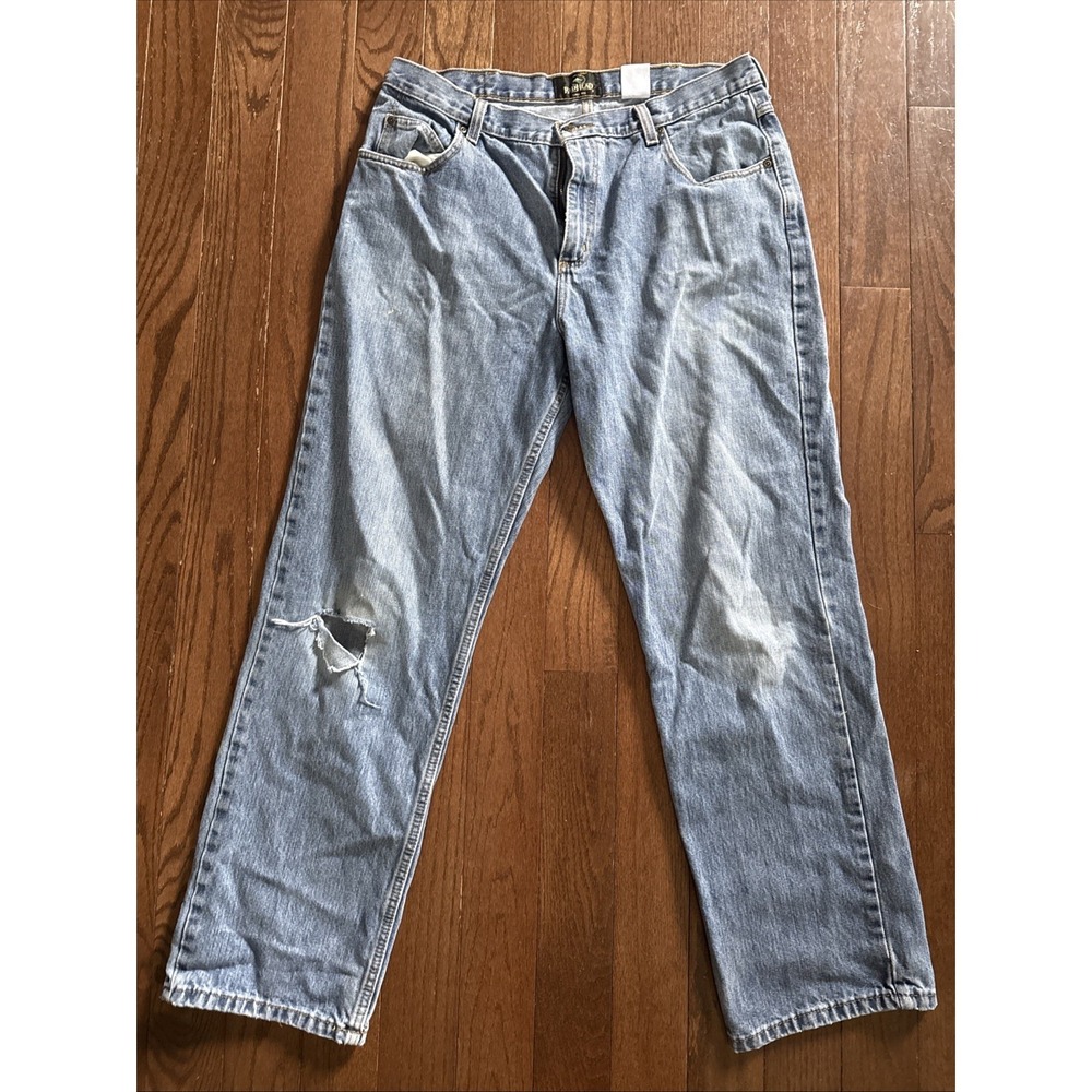RedHead Mens Jeans Size 36 X 32 Bass Pro Relaxed Fit Denim